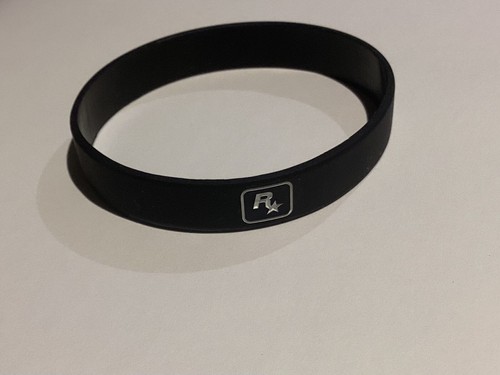 Official ROCKSTAR GAMES Grand Theft Auto V Launch Rubber Wristband GTA 5 - Picture 2 of 2