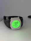Seiko S251-0020 Vintage Rare Men’s Digital Watch Square Original Band White Case