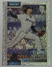 2026 Topps Celebration Confetti Foil #285 Eury Perez Miami Marlins