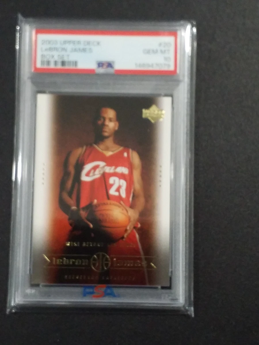 LeBron James Professional Sports Authenticator (PSA) Basketball