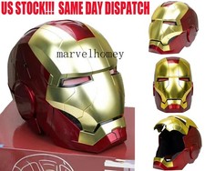 Autoking Iron man Mk5 Electric Helmet Jarvis Wearable Voice Touch Control Toy