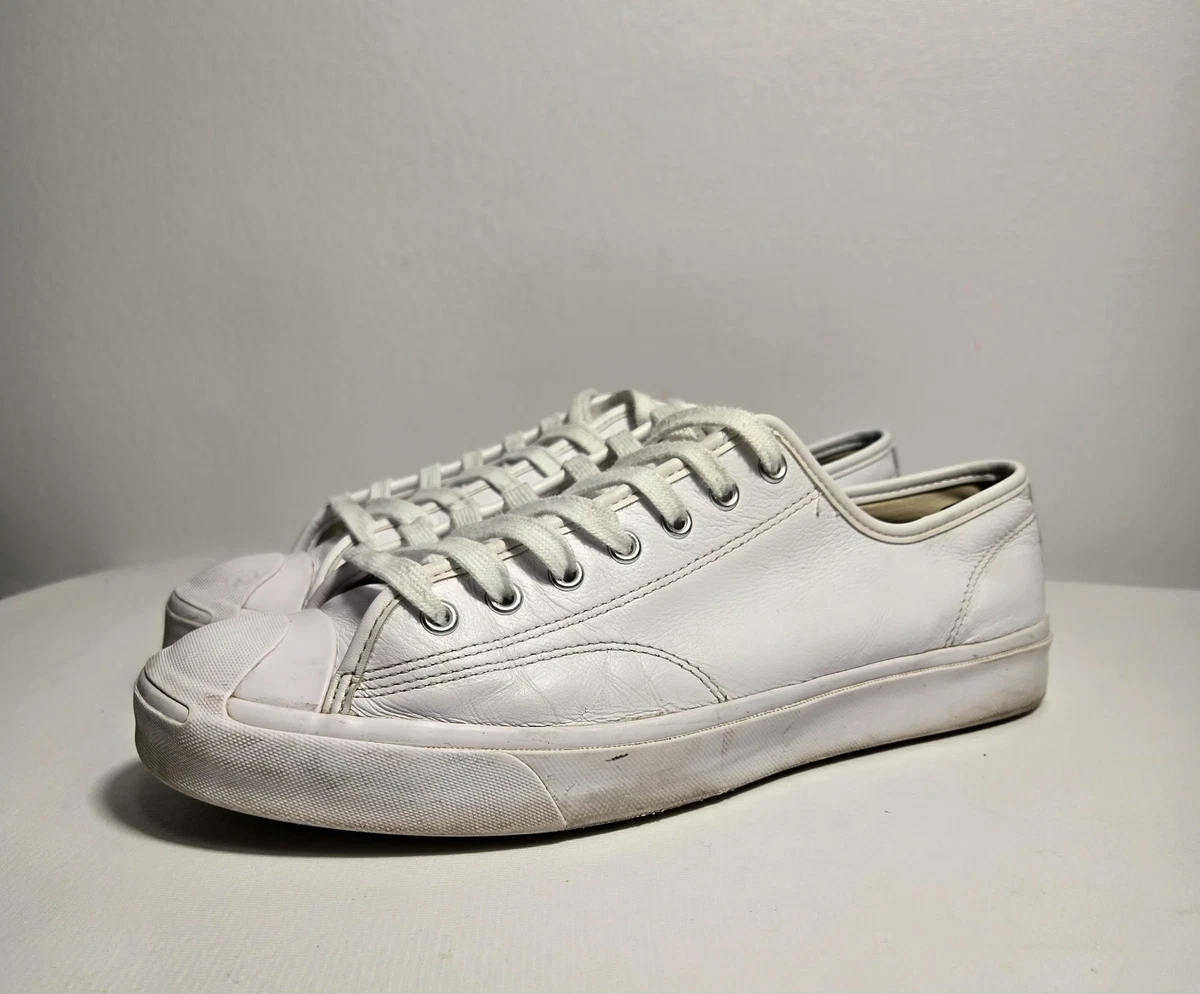 Converse Jack Purcell Low Profile Leather Low Weiß Leder 11,5 164225C Selten