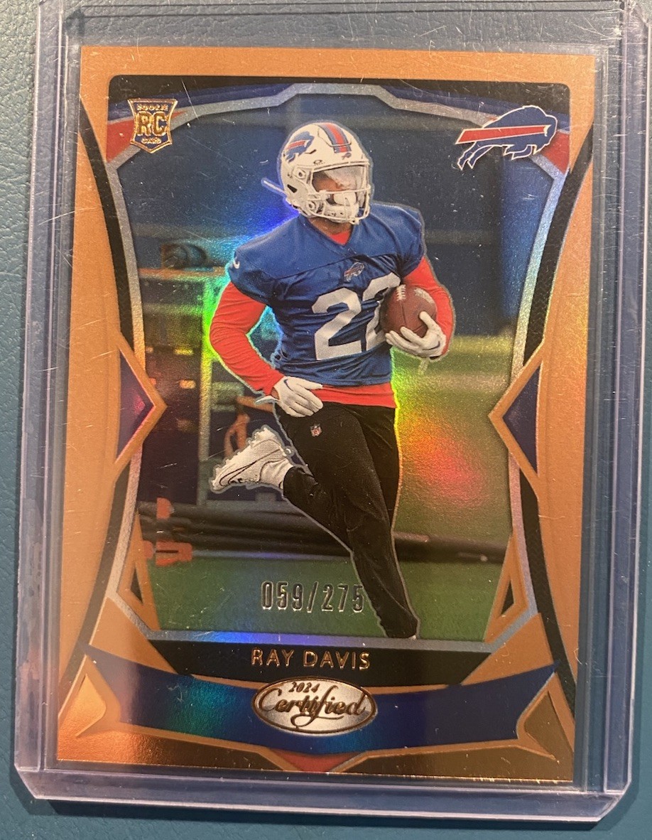 2024 Panini Certified - Rookies Bronze Mirror #196 Ray Davis /275 (RC)