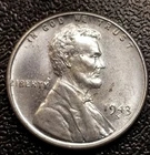 1943-S Lincoln Wheat Penny Cent Steel #6N