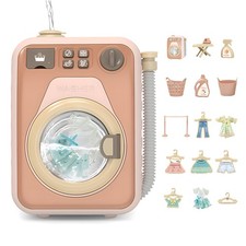 Toy Washing Machine,Water-Filled Washer and Dryer Playset for Kids