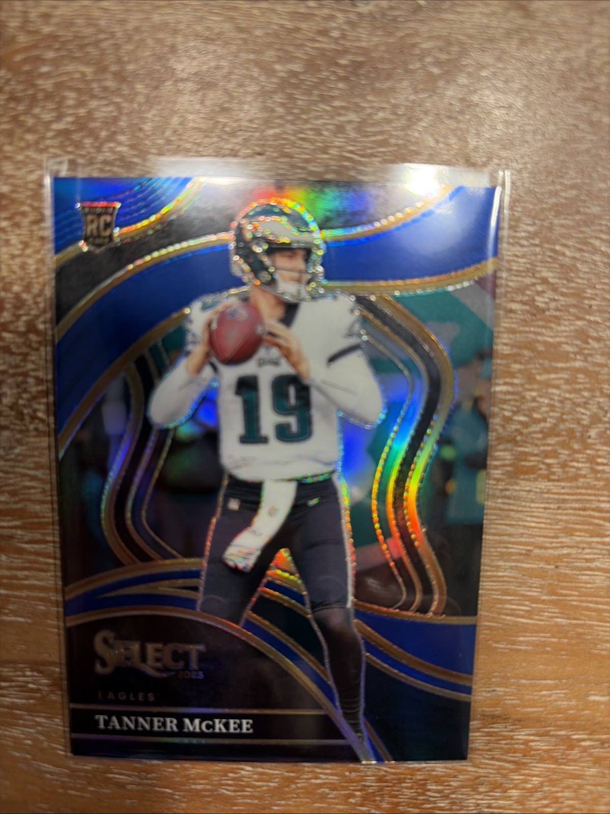 2023 Select Tanner McKee Blue Prizm #218 Rookie RC /99