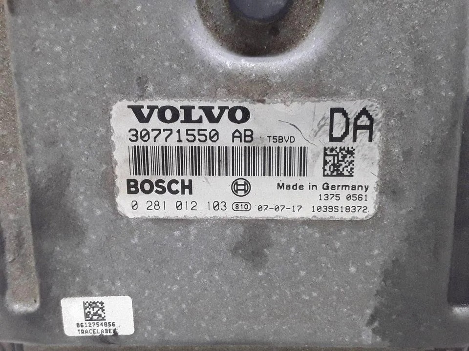 Vehicle Control Module Volvo VOLVO XC90 I Engine Control Unit 30771550 0281012103 2.40 Diesel 136kw ...