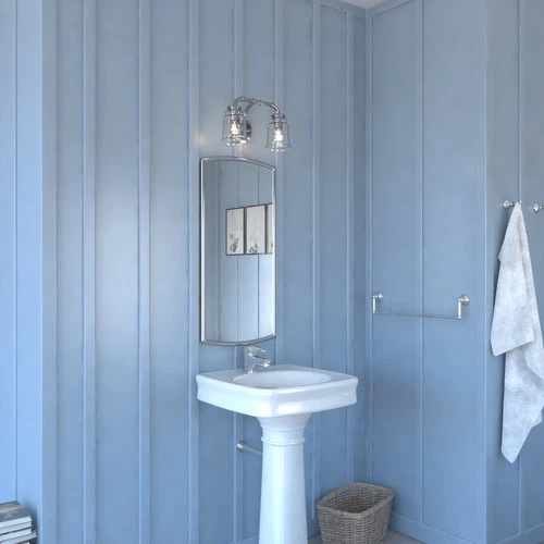 Vaxcel Lighting W0240 Toledo 2 Light 15"W Vanity Light - Black - Picture 3 of 12