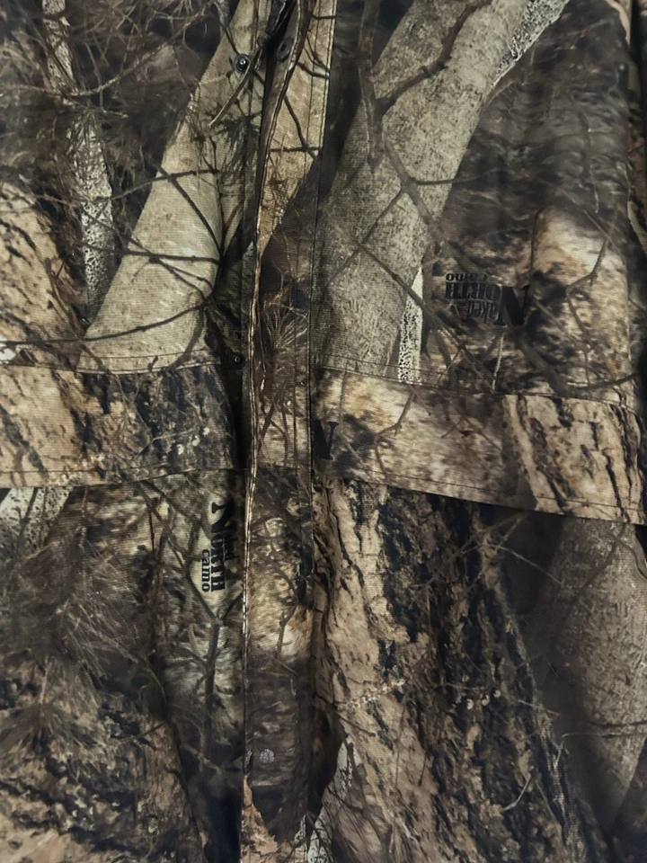 Gamehide Mens XXL Camo Jackets Coat Naked North CP5 Lightweight Mesh Lined Hunt - Image 2 of 4