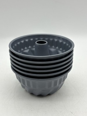 Lot Of 6 - Fox Run Non-Stick Mini Kugelhopf Cake Pan-4''