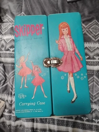 Vintage 1964 Barbie Skipper Carrying Case