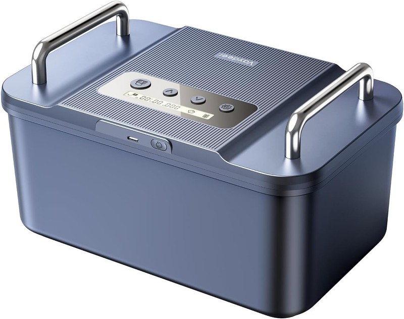 NEW Vaydeer Safe Timed Lock Box w/ Timer - Unplug from Phones, Great for travel!