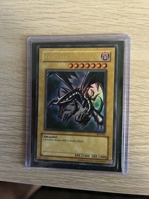 Yu-Gi-Oh Red-Eyes Black Dragon SDJ-001  
