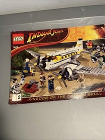 LEGO 7628 Indiana Jones Kingdom Of The Crystal Skull Peril In Peru 1 MANUAL ONLY