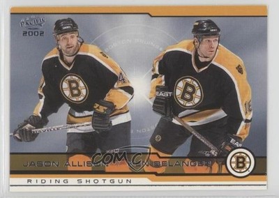2001-02 Pacific Riding Shotgun Jason Allison Ken Belanger #403 0b5