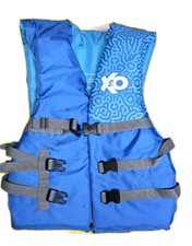 Universal X20 Adult Size PFD Life Jacket Vest 30"-52" chest size Blue