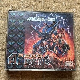 Robo Aleste SEGA Mega-CD Game Boxed + Manual Included 1993 VERY RARE PAL VERSION