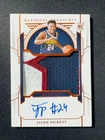 2023-24 National Treasures Patch Auto RPA Jalen Pickett Orange 51/75 RC XV44