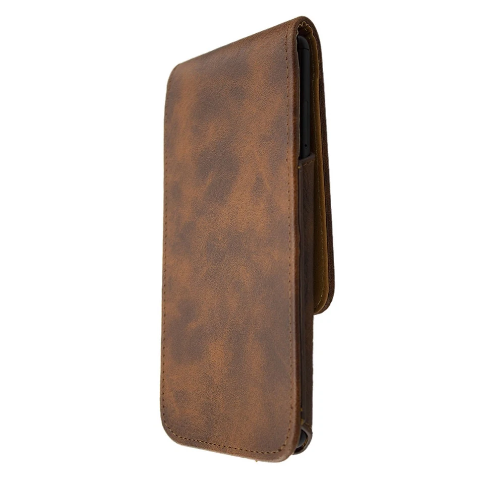 caseroxx Caso di copertura per OnePlus One in marrone fatto di vera pelle - Immagine 3 di 4