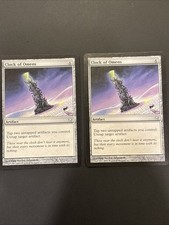 2x Clock of Omens Fifth Dawn UP NM Magic Mtg