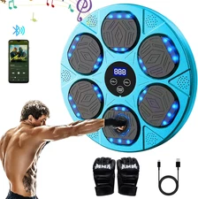 Music Boxing Machine for Adults - Bluetooth Smart Boxing Training Equipment with