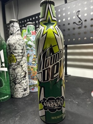 2008 Mountain Dew Bottle- Vol.1 Green Label Art- Haze, MD Superstar
