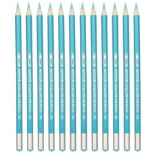 12Pcs Watercolor Pencil for Coloring, Drawing, Painting, Sky Blue
