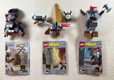 Lego Mixels Series 7 Set: Camillot, Mixadel, Paladum, Excellent Condition