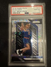 Kevin Knox 2018-19 Panini Prizm Fast Break Prizm Refractor ROOKIE PSA10!Knicks 