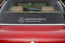 MBIG Aufkleber "Das Beste oder nichts " Mercedes W120 W121 W110 w123 MBIG Aufkleber "Das Beste oder nichts " Mercedes W120 W121 W110 w123