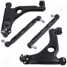 2x Querlenker Satz + 2x Koppelstange Vorne für Opel Astra G H Zafira A B Meriva