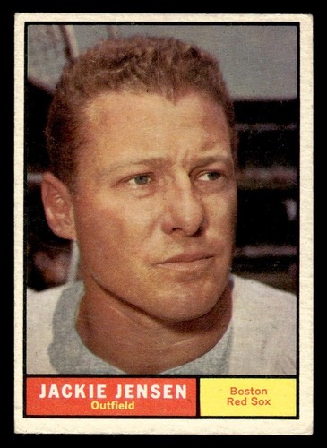 Jackie Jensen #540 1961 Topps card