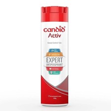 Candid Activ Talc Skin Health  Hygiene Maintenance  Antiperspirant Powder 100g