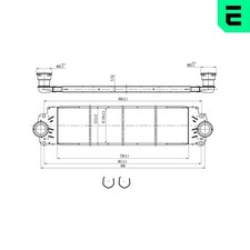 ERA Ladeluftkühler 672001 für VW TRANSPORTER T5 Bus 7HB 7HJ 7EB 7EJ MULTIVAN 7HM