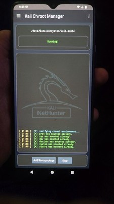 Android Security Lab Device   Preconfigured Kali NetHunter (OnePlus 7T) Rooted 