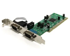 StarTech 2 Port PCI RS422/485 Serial Adapter Card with 161050 UART - 2 x 9-pin