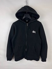 Stussy streetwear zip hoodie size S