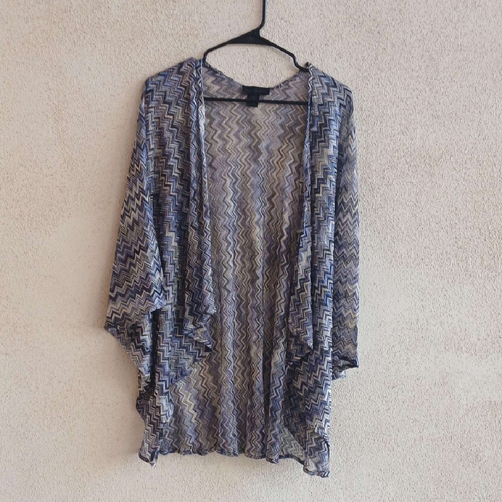 Make Offer!  Steve Madden Chevron Patterned Cardi… - image 1