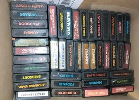 Atari Intellivision Game Lot Bundle 50+ Games Authentic Fast Shipping 