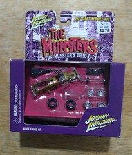 The Munsters Dragula Vintage Johnny Lightning Die Cast Model Kit 1:64 CB6 