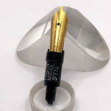 Osmiroid Vintage Italic Medium Straight Nib - Screw In Threaded Fountain Pen Nib