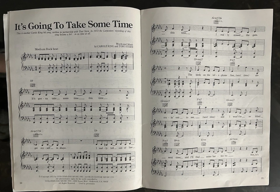 Sheet Music Magazine July 1985 Yesterday Summers Norman Rockwell - Image 3 of 4