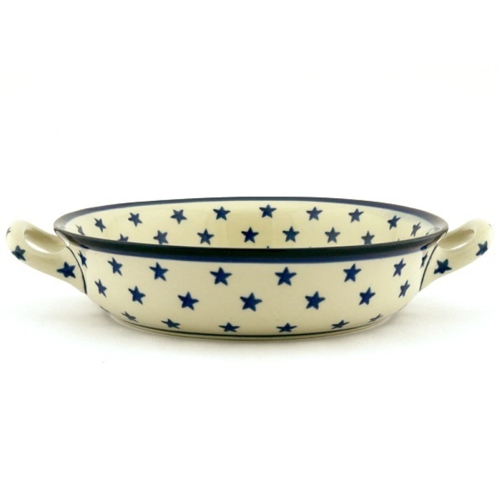 Polmedia Polish Pottery Round Baker
