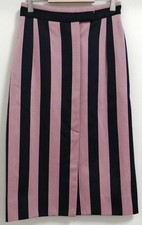 VIVIENNE WESTWOOD ANGLOMANIA Wool Cotton Striped Skirt 20SS Made in Italy Used