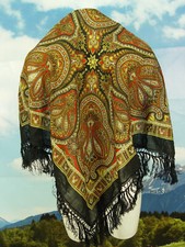 Imposantes Tolles Trachtentuch Fransentuch Schultertuch Tuch Dirndltuch TT330