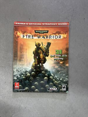 Warhammer 40,000 Fire Warrior Prima's Official Strategy Guide Playstation 2 & PC