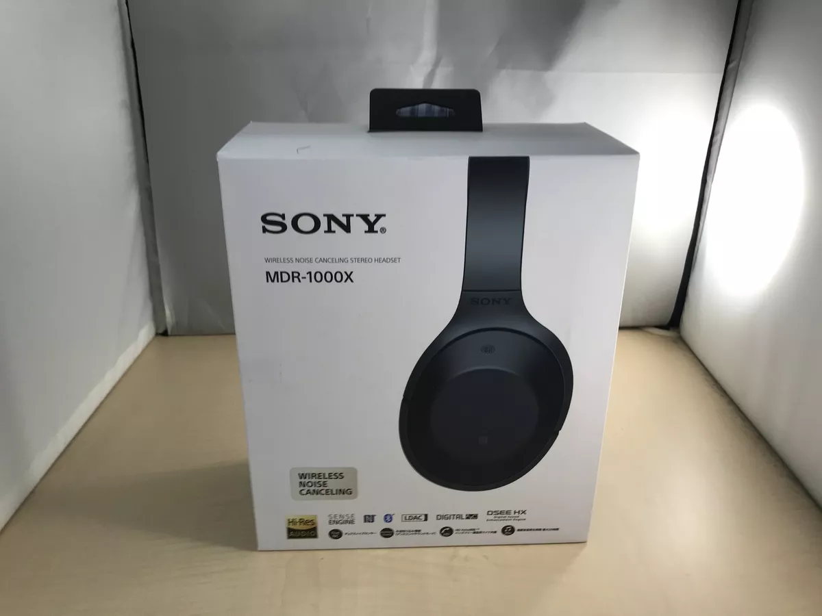 SONY Wireless Noise Canceling Headphone MDR - 1000X: High Resolution