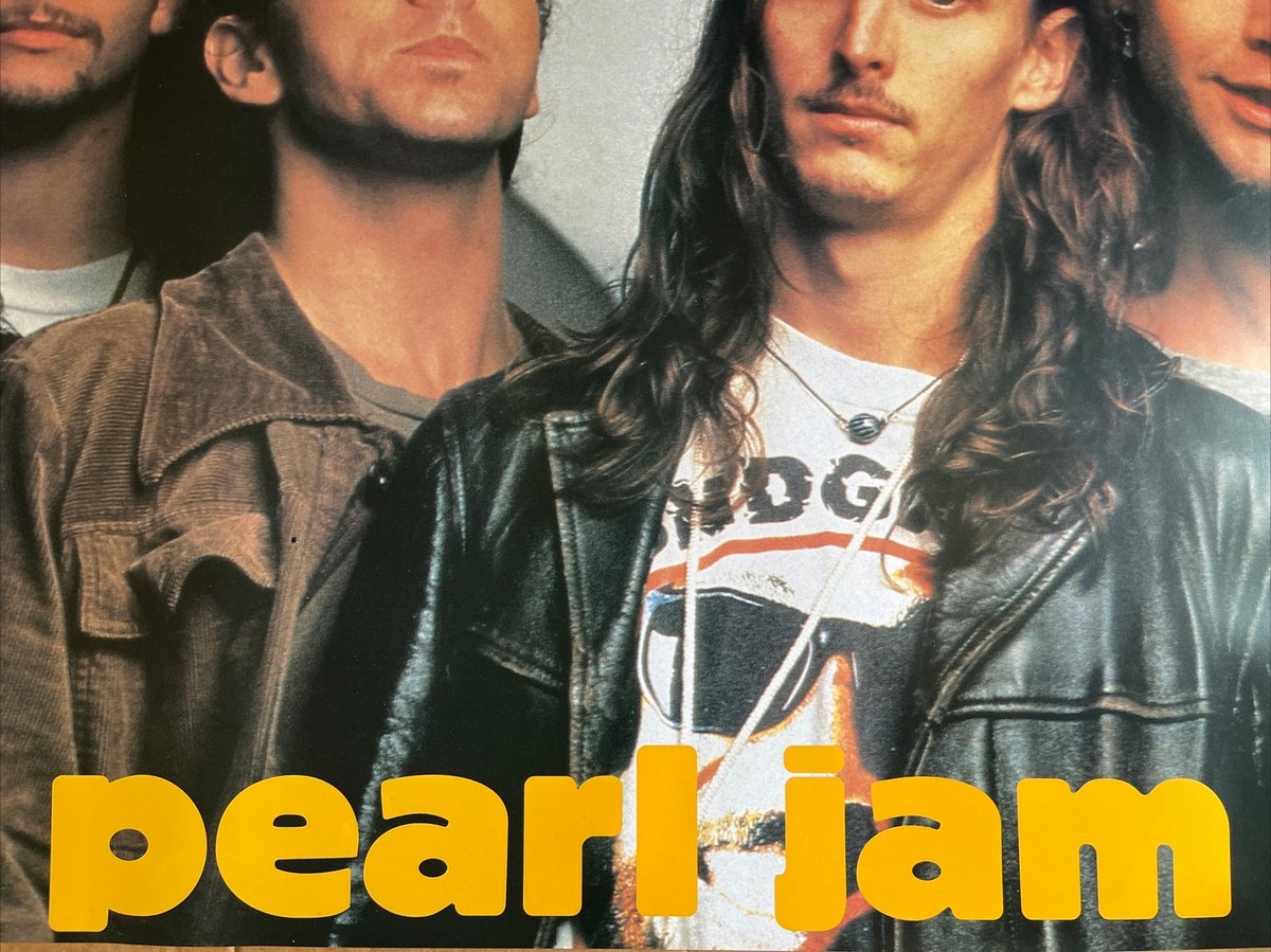 vintage poster Pearl Jam 1990s music memorabilia rock | eBay