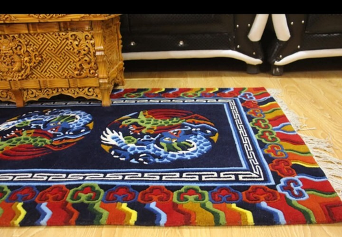 Hand Knotted Nepali Rugs.100%Wool Handmade Tibetan Rug 3x6 Bedroom & Livingroom - Picture 2 of 6