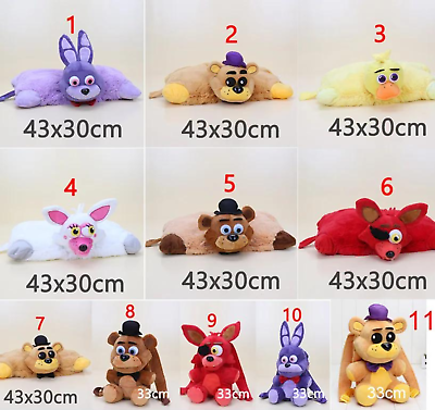 Game Five Nights At Freddy's Pillow Golden Freddy Fazbear FNAF Plush Toy  New